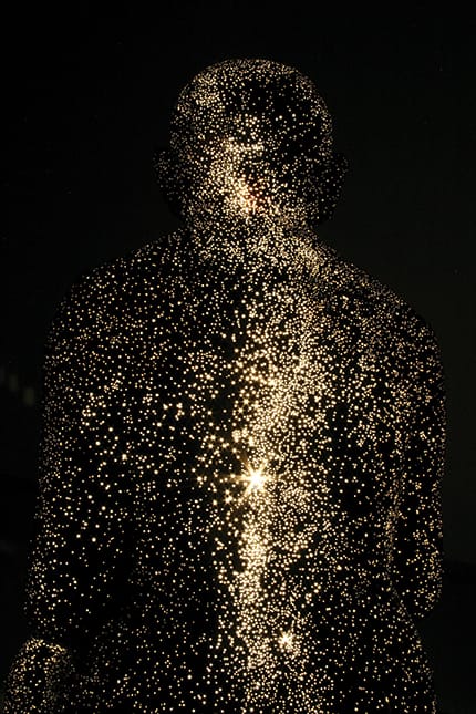 Milky Way (installation, detail) by Mihoko Ogaki, 2008