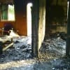 Photo of the April 3 arson attack, via http://pannavati.org/
