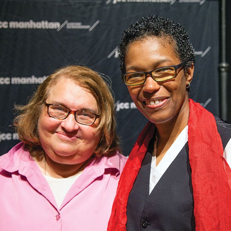 Sharon Salzberg (left) and Rev. angel Kyodo williams (right). Photo by Christine Alicino.