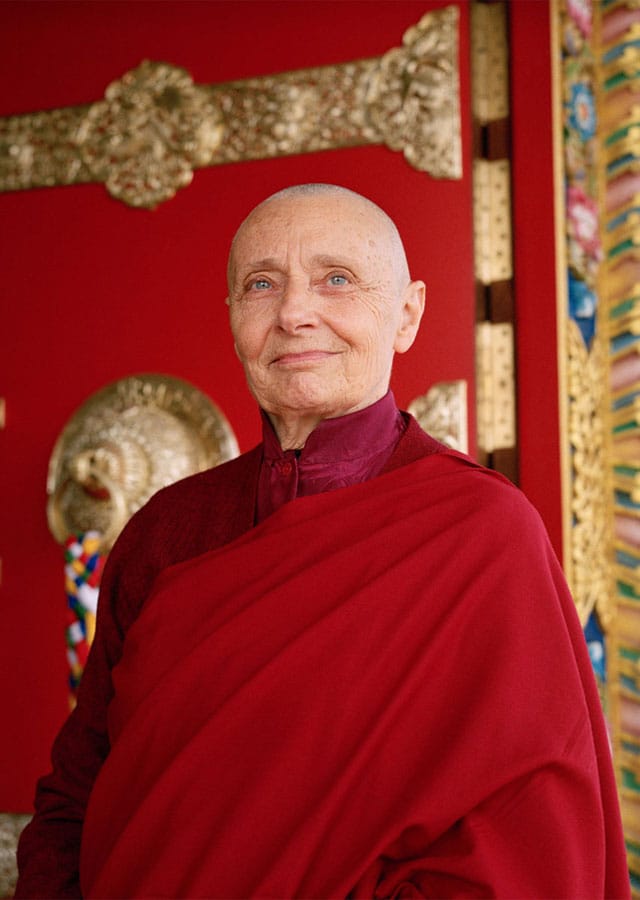 Tenzin Palmo. Photo by Olivier Adam.