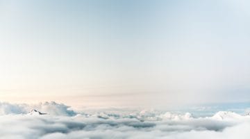 Clouds and sky.