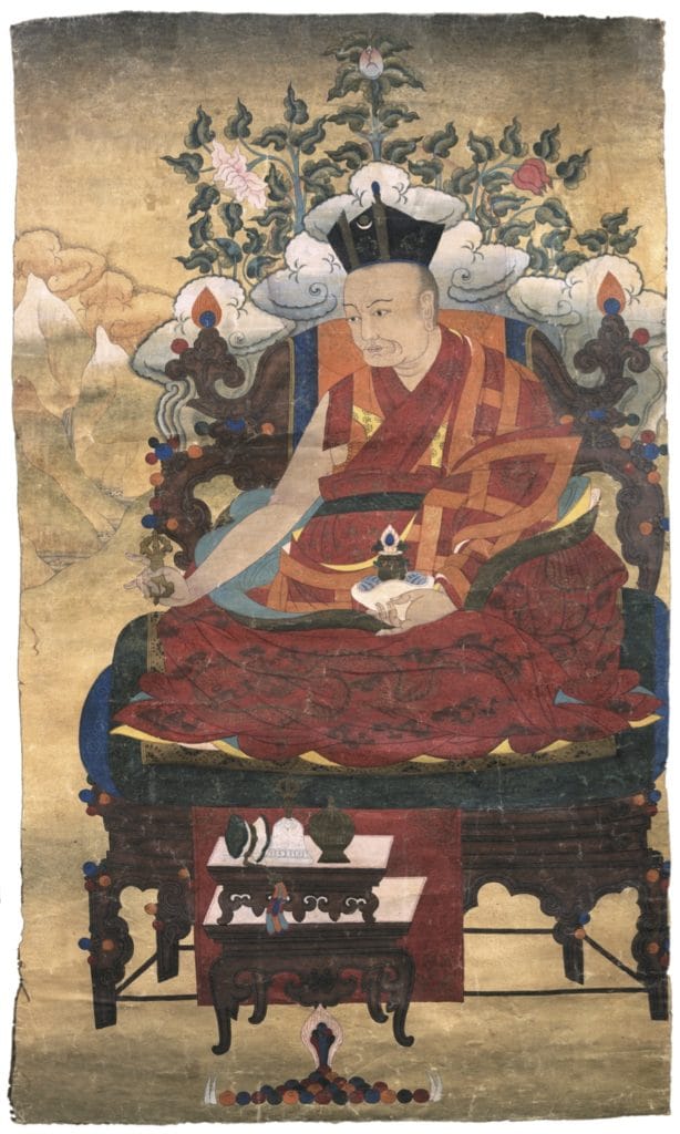 Wangchuk Dorje, the 9th Karmapa (1555-1603), leader of the Kagyti order and author of several important tantric texts.