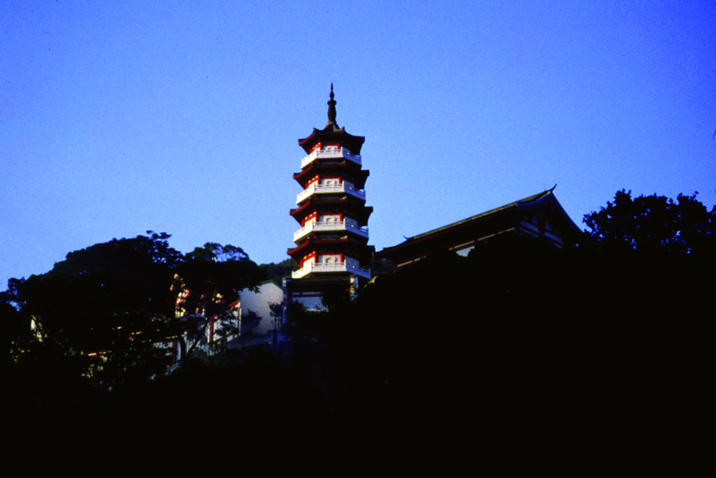 Figure 13: a pagoda constructed on a dragon vein, Hong Kong