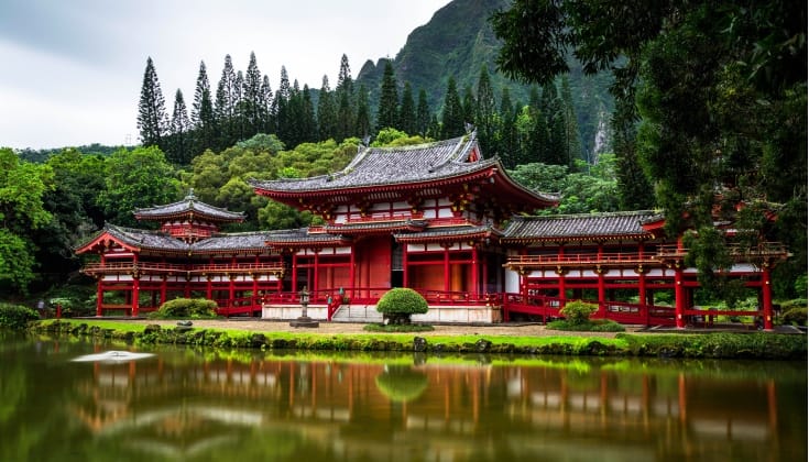 temple, zen
