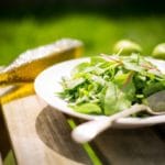 Arugula Salad With Avocado and Cashew Nuts