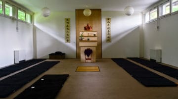 Meditation hall.