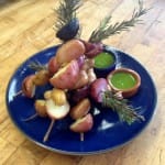 Grilled potatoes on rosemary skewers: A recipe from San Francisco Zen Center’s Greens Restaurant