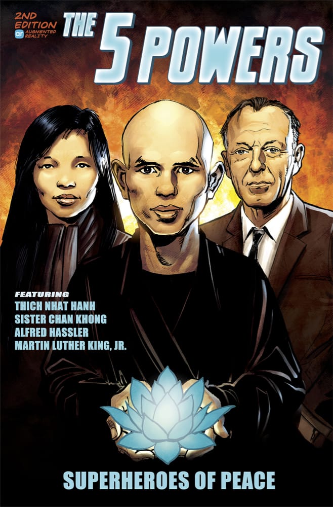 Thich Nhat Hanh, Comic, Peace, Lion's Roar, 5 Powers, Shambhala Sun, Lion's Roar, Buddhism