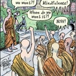 Cartoonist Dan Piraro asks, “What do we want?”