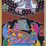 Indian artist Malvika Raj challenges tradition and caste to paint scenes from the Buddha’s life