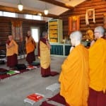 Guest post: Sravasti Abbey nuns conduct first traditional, three-month monastic retreat ritual in Tibetan tradition in North America