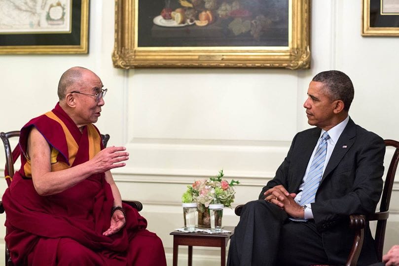dalai lama obama Obama Dalai Lama 2-21-14