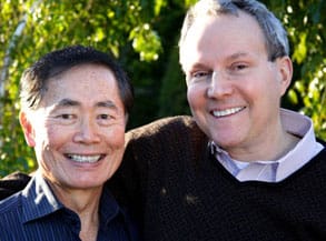 George Takei and Brad Altman