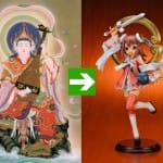 Female Buddhist deities… as “cute-sexy” anime characters?