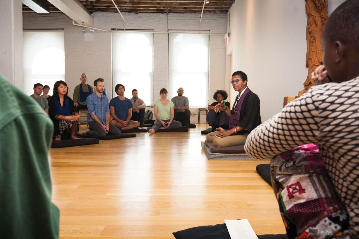 angel kyodo williams a jesse jiryu davis brooklyn zen center open hearst open doors diversity inclusion race privilege shambhala sun dharma center new york city meditation lion's roar buddhism