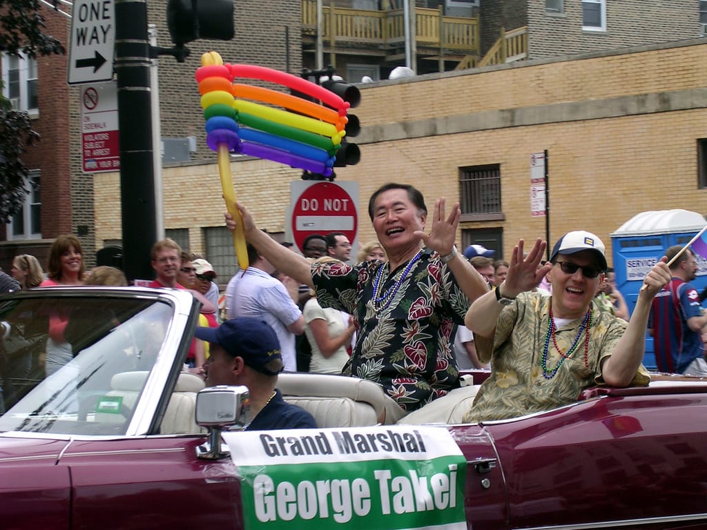 George Takei Gay Buddhist Star Trek LGBT Lion's Roar Japan Interment Camps Stonewall California Social Media Brad