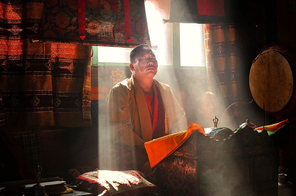David Butow Monk Bhutan
