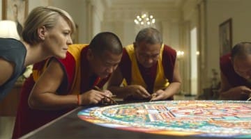 House of Cards Sand Mandala Tibet White House Underwood Kevin Spacey Robin Write Buddhism TV Netflix Lion's Roar Pop Culture Art News