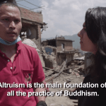 Watch: How Buddhists are helping after the Earthquake