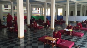geshema exams phd tibetan buddhist female nuns geshe study scholar