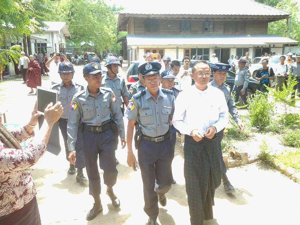 htin lin oo arrested jailed convicted sentenced insulting buddhism speech extremism burma lion's roar news