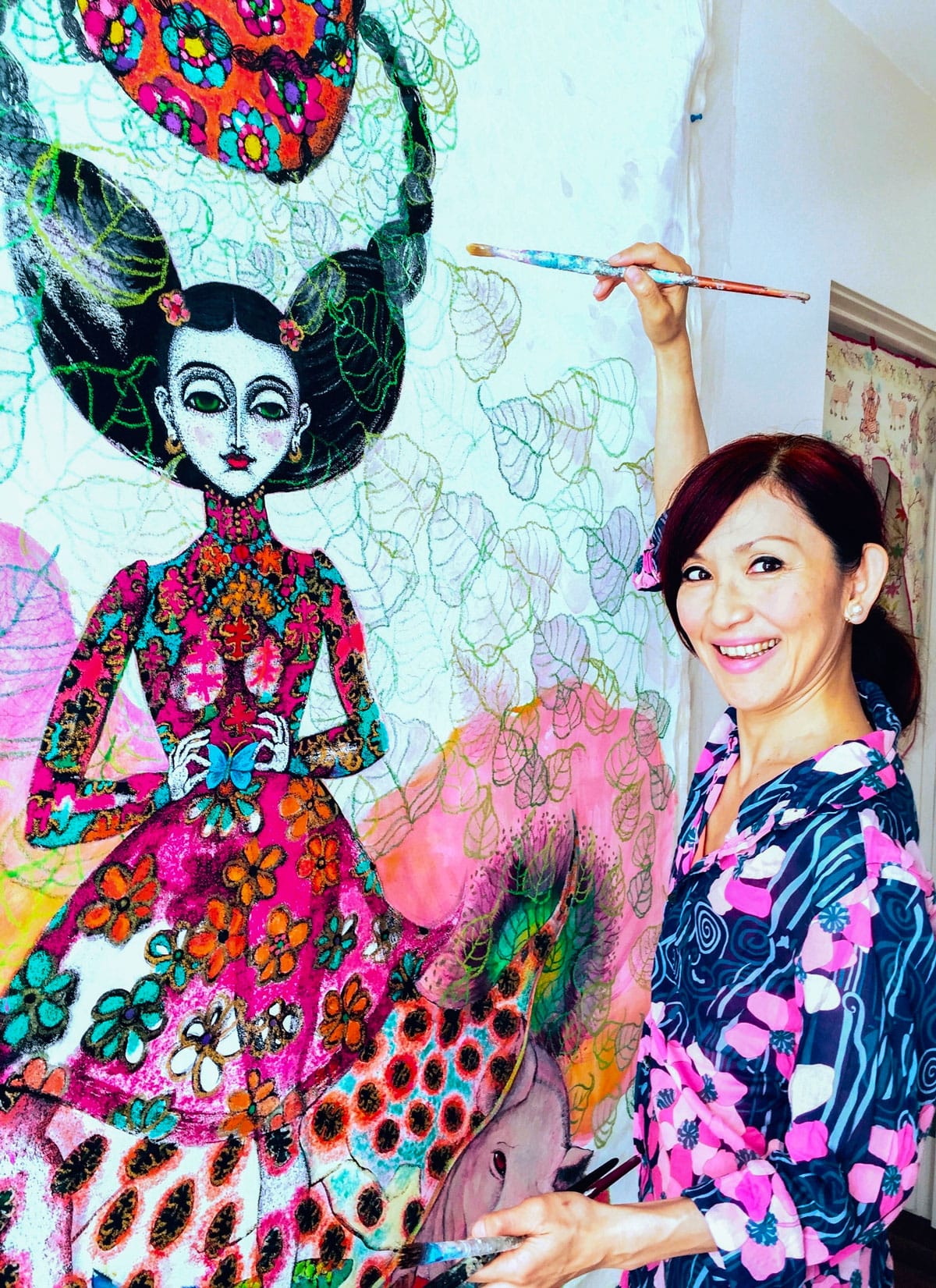 rima fujita, artist, tibet, sex, education, lion's roar, shambhala sun, buddhism bodhisattvas, dalai lama