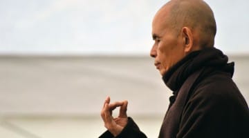 thich nhat hanh, happiness, lion's roar, buddhism, shambhala sun, magazine, buddhism