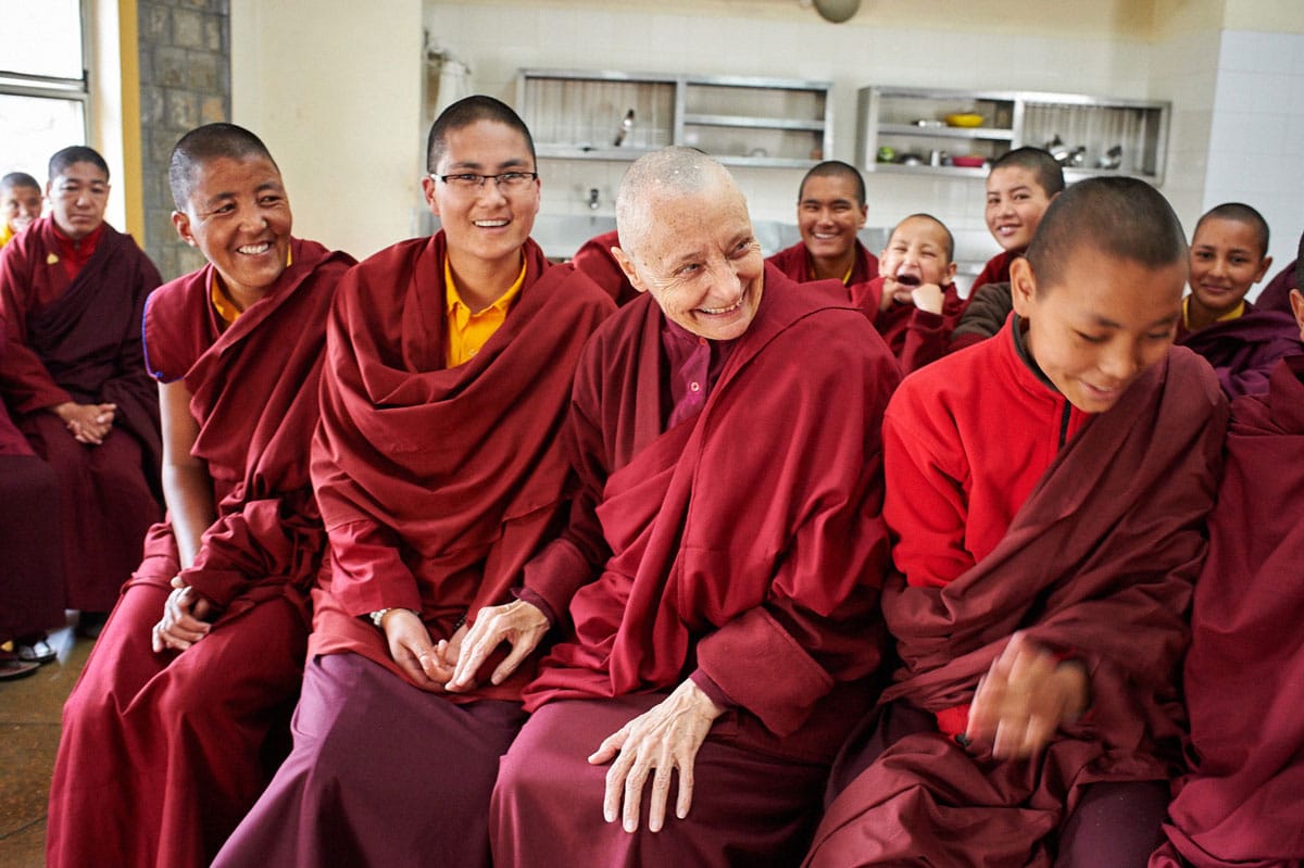 tenzin palmo, tibetan buddhism, lion's roar, shambhala sun, nuns, monastery, dominique butet, olivier adam