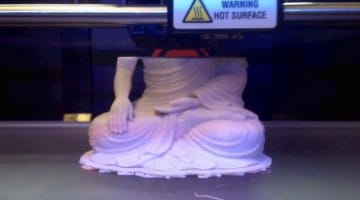 buddha, statue, 3d print, lion's roar, buddhism, news