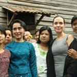 Burma plight coverage gets boost from Jolie Pitt visit