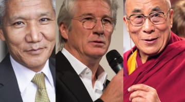 thupten jinpa, richard gere, dalai lama, liberty medal