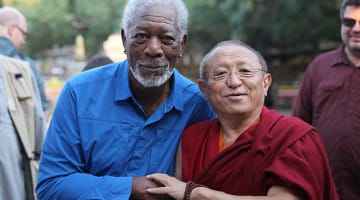 Morgan Freeman, Chokyi Nyima Rinpoche, Lion's Roar, Buddhism, News