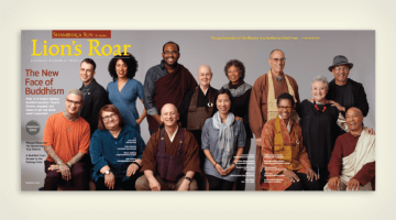 Lion's Roar, Cover, Magazine, First