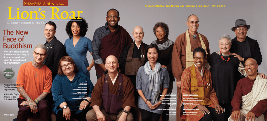 Lion's Roar, Cover, Magazine, First