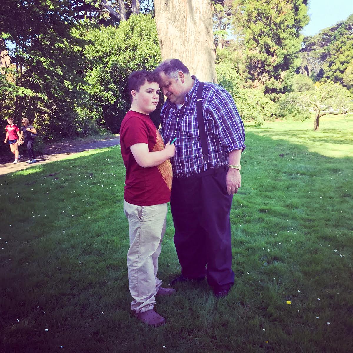 In the inspiring chapter "The Boy Who Loves Green Straws," Silberman (left) describes the trials and triumphs of Leo Rosa (left) and his loving family.