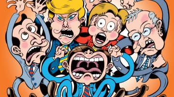 Peter Bagge, Hillary Clinton, Bernie Sanders, Ted Cruz, Donald Trump, Marco Rubio, Politics, Buddhism
