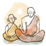 Are there differences in the roles teachers play in different Buddhist schools?