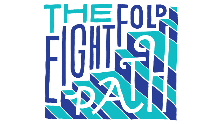 The eightfold path illustration Illustration by Ray Fenwick.
