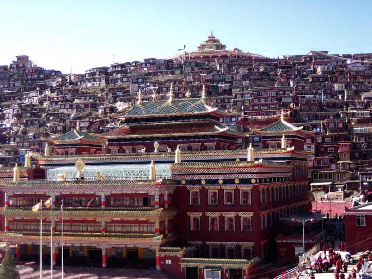 02 - Jomo Lhakhang, or the Nun's Assembly Hall, at Larung Gar - HGayley