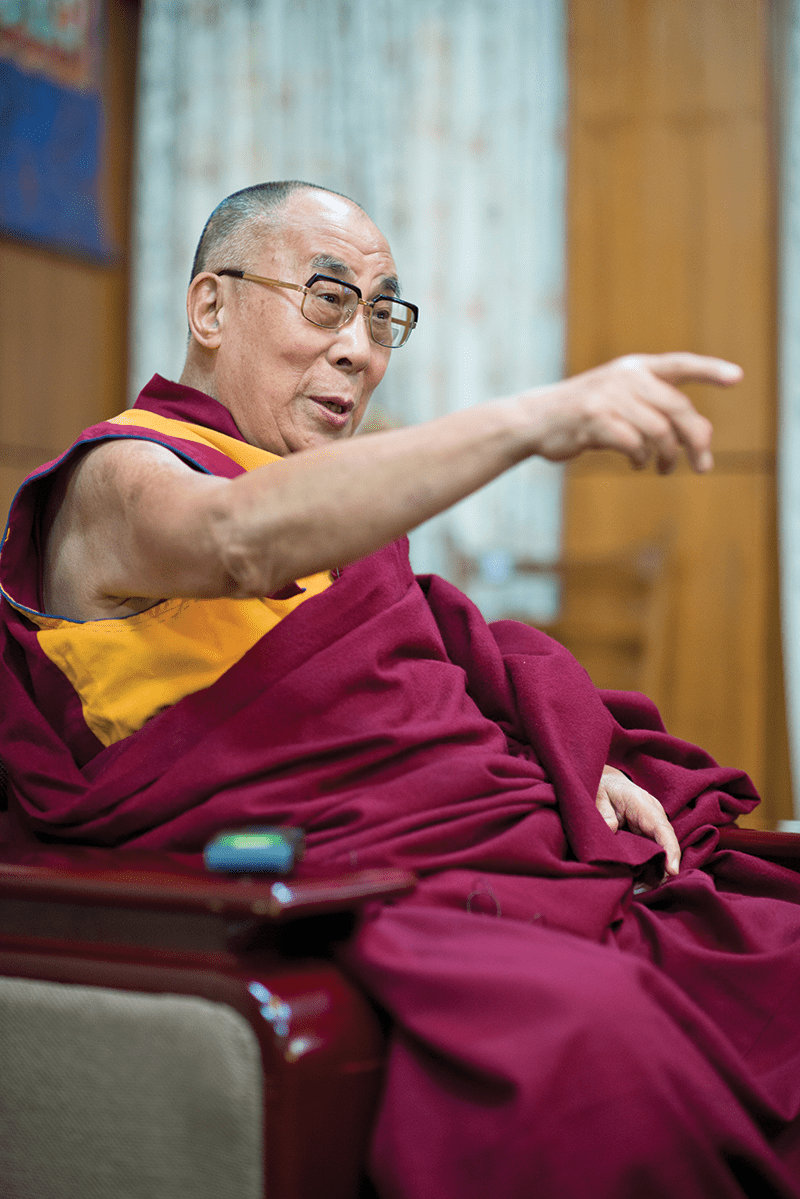 Photo by Tenzin Choejor via DalaiLama.com.