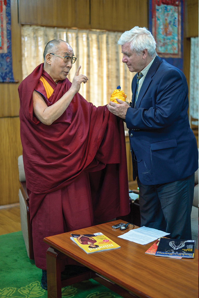 Photo by Tenzin Choejor via DalaiLama.com.