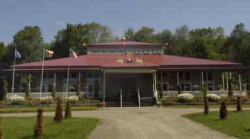 The Palyul Retreat Center, in McDonough, New York, was founded by Penor Rinpoche. (Image via Palyul.org)