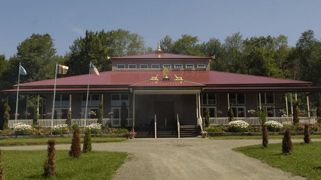 The Palyul Retreat Center, in McDonough, New York, was founded by Penor Rinpoche. (Image via Palyul.org)