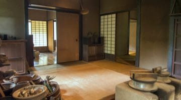 Traditional Japanese Kitchen.