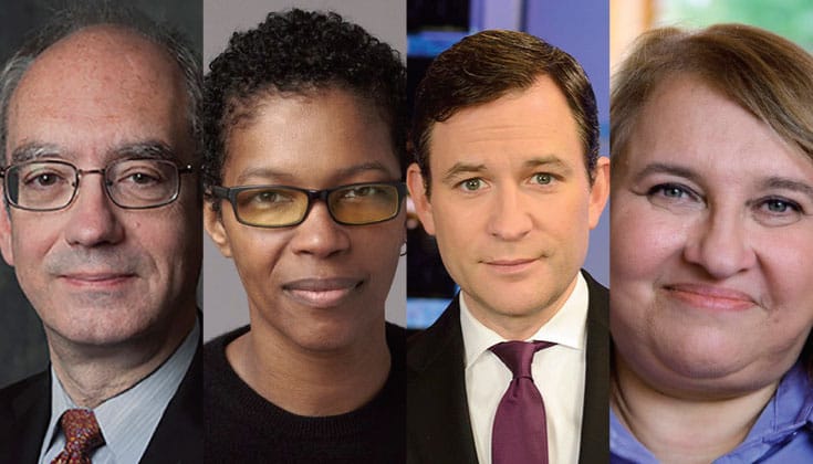 Check Lief, angel Kyodo williams, Dan Harris, and Sharon Salzberg.