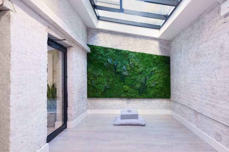 The small meditation room at MNDFL.