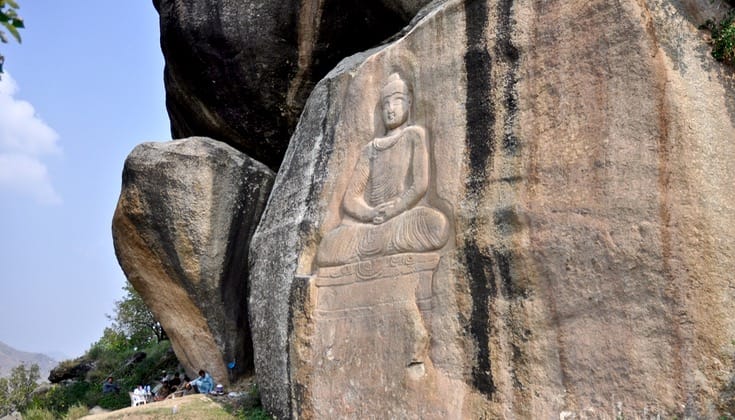 The fully restored Buddha in October, 2016. Photo courtesy of ISMEO Italian Archaeological Mission - ACT.