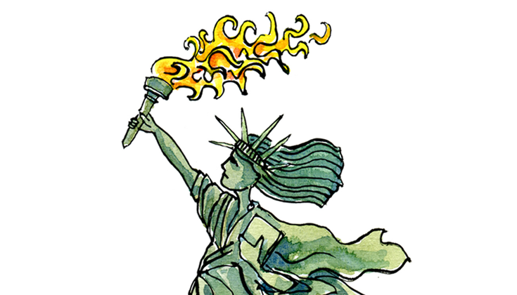 Illustration by Frits Ahlefeldt-Laurvig.