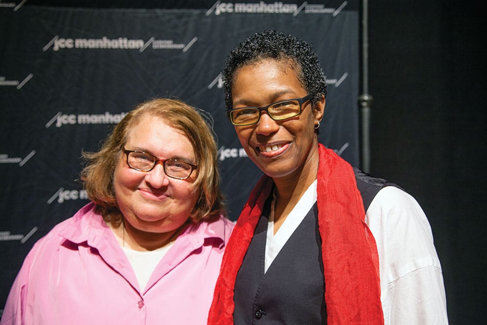 Sharon Salzberg (right) and Rev. angel Kyodo williams (left).
