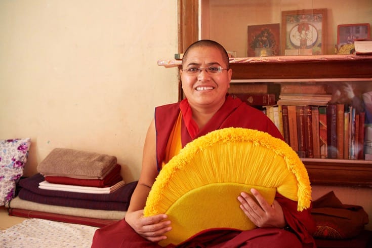 Tenzin Lhadron one of the Geshemas
